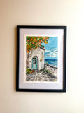 ‘Coastal Bloom’ framed Original