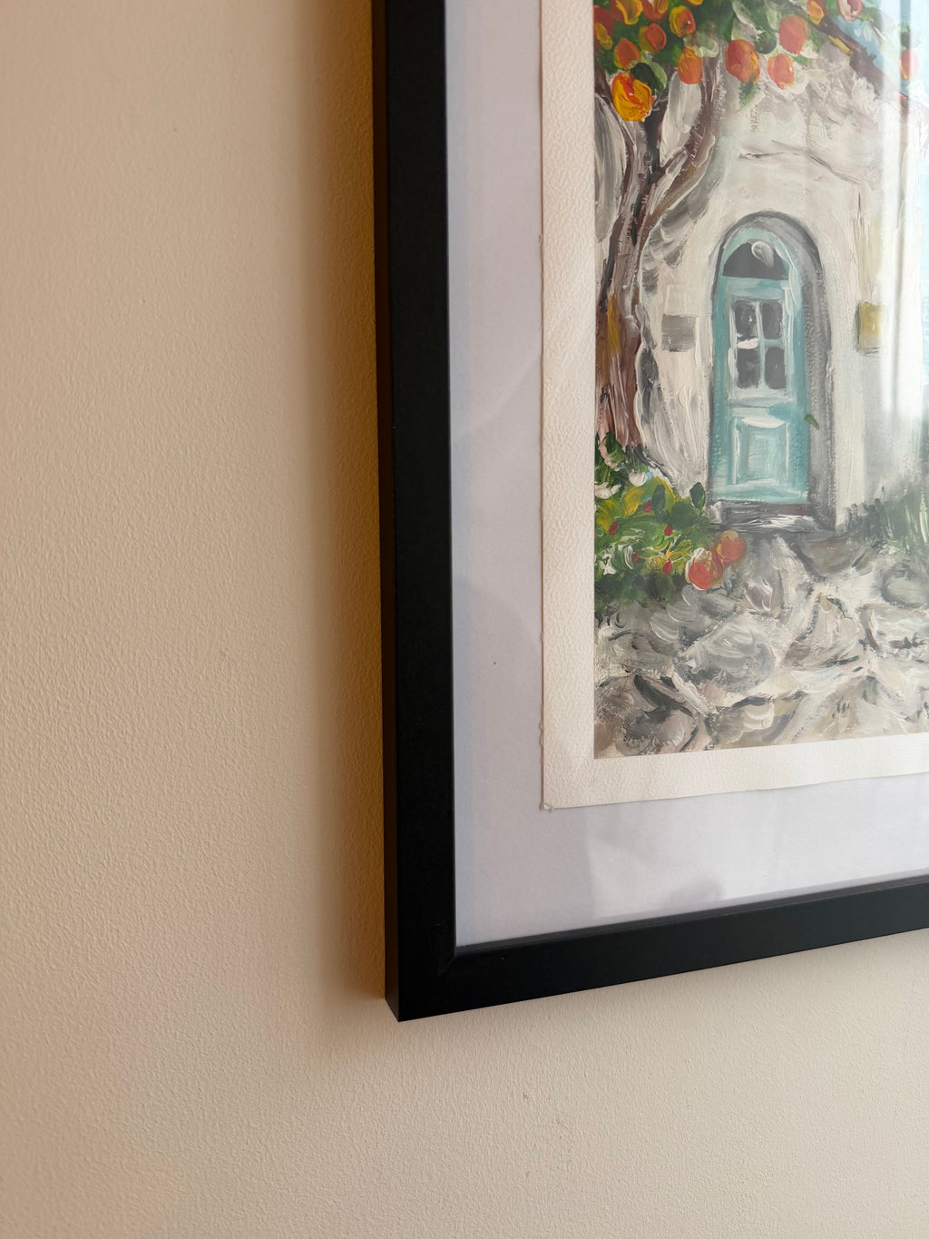 ‘Coastal Bloom’ framed Original